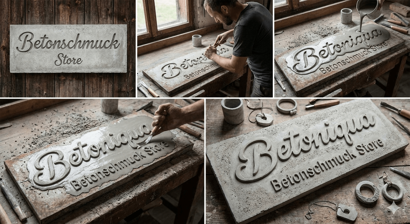 Ein neues Kapitel für Beton-Unikate: Willkommen bei Betoniqua - Betoniqua-Betonschmuck Store