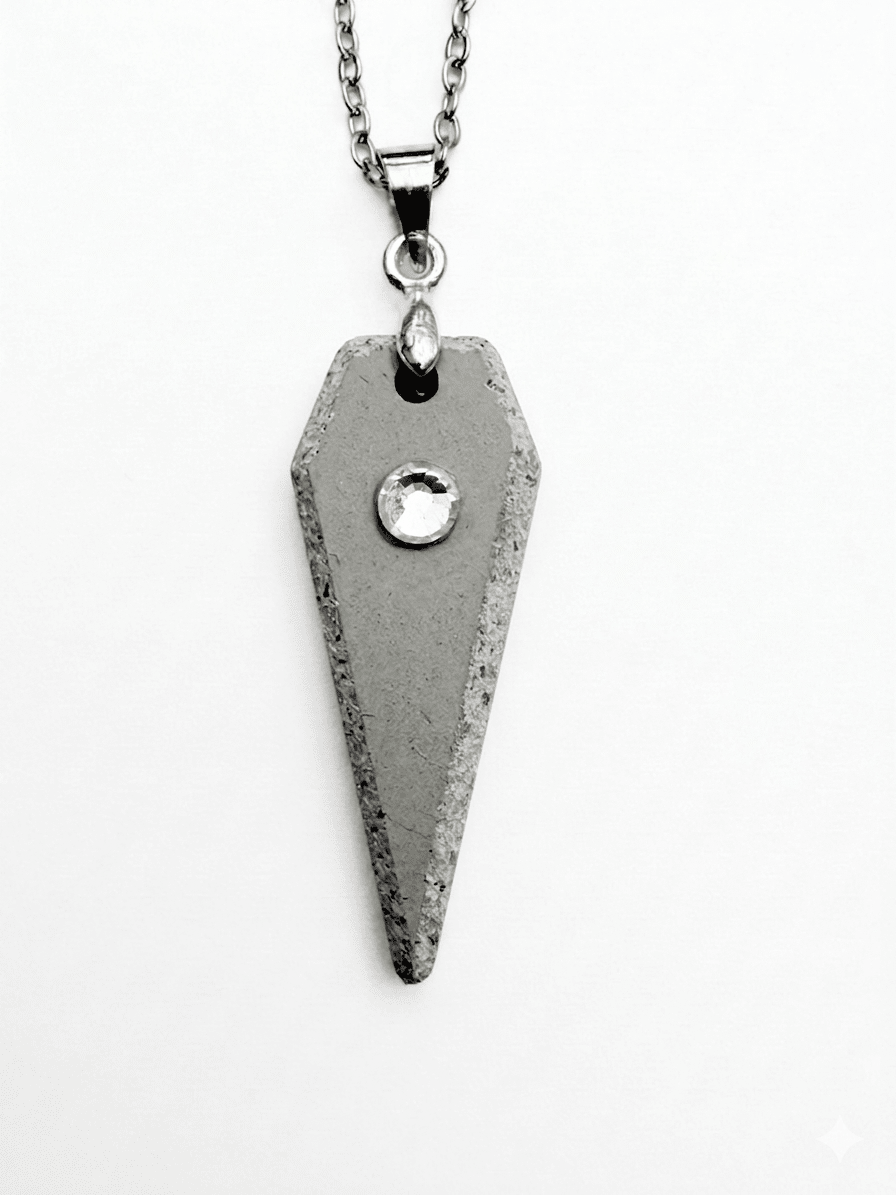 Betonschmuck Anhänger "Dracon Glitzer" - Betoniqua - Betonschmuck Store