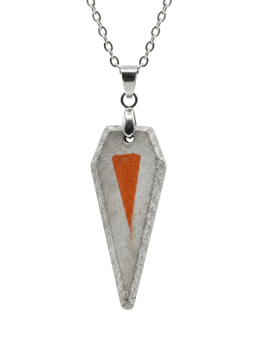Betonschmuck Anhänger "Dracon Copper" - Betoniqua-Betonschmuck Store